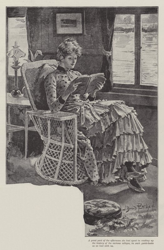 Dziwne przygody łodzi-domu — William Black autorstwa Bernard Partridge