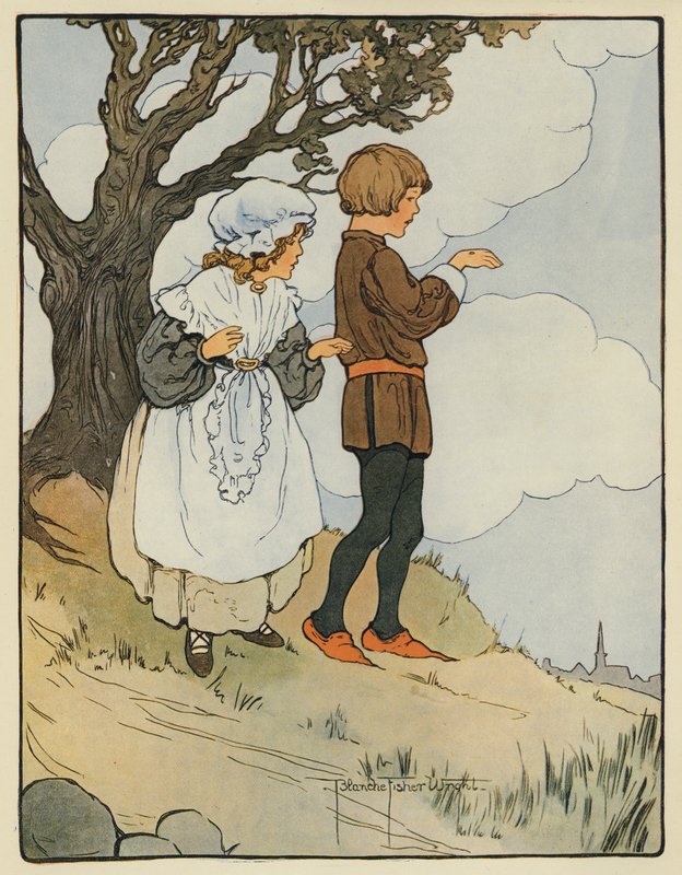 Ladybird poli autorstwa Blanche Fisher Wright