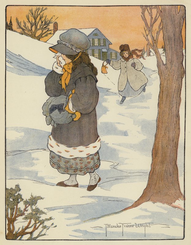 Medalion Lucy autorstwa Blanche Fisher Wright