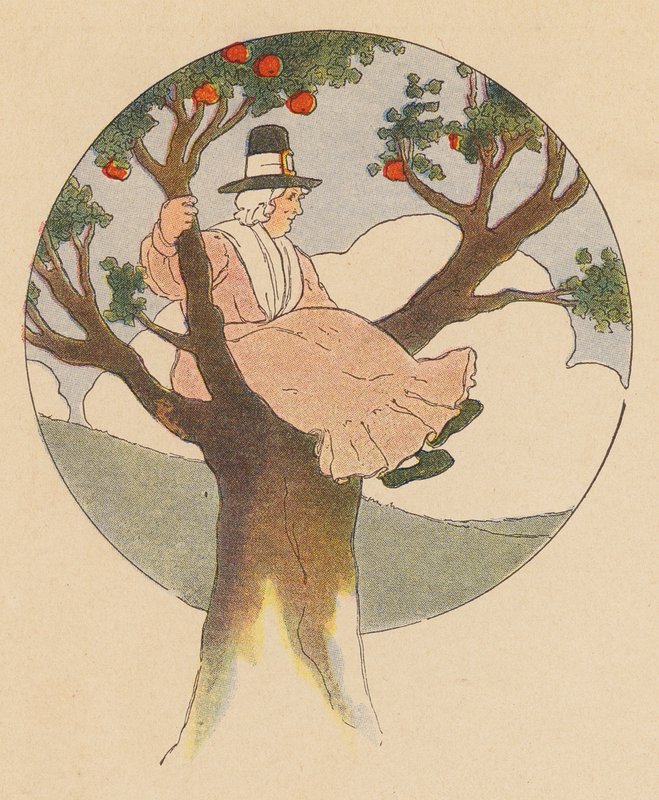 Rymowanka: Oh, Dear! (kolorowa litografia) autorstwa Blanche Fisher Wright