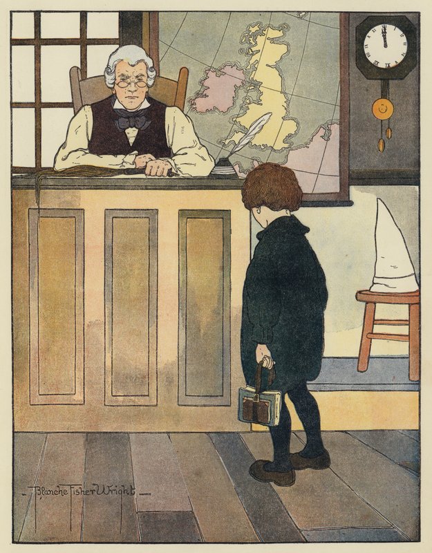 Naukowiec Dziesiąta godzin autorstwa Blanche Fisher Wright