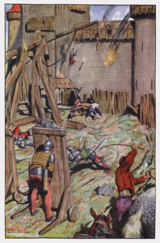 Ilustracja do The Cloister and The Hearth autorstwa Charlesa Reade (kolor lito) autorstwa Byam (after) Shaw