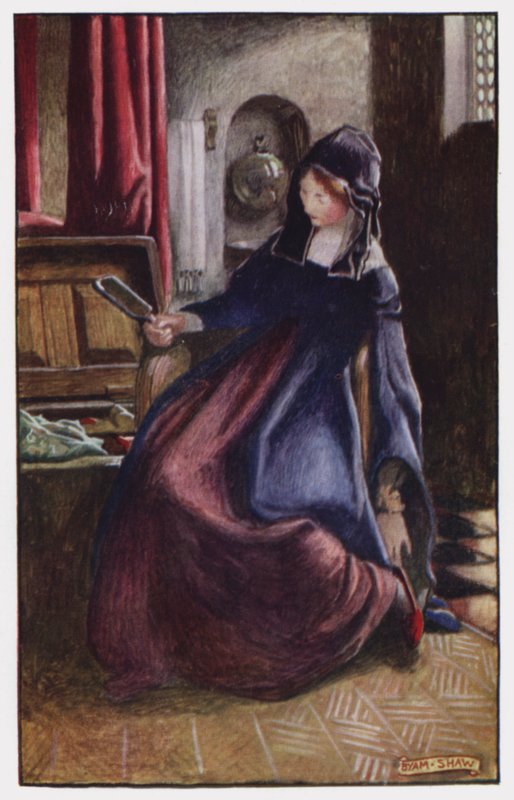 Ilustracja do The Cloister and The Hearth autorstwa Charlesa Reade (kolor lito) autorstwa Byam (after) Shaw