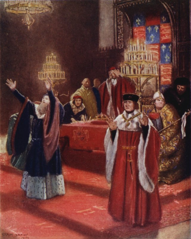 Król Henryk VI część 1 autorstwa Byam after Shaw