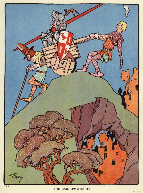 Rycerz kurhanów (kolor lito) autorstwa C. E. B. Bernard