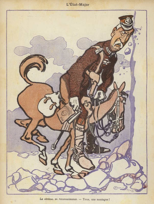 Ilustracja do Le Rire autorstwa Caran d Ache