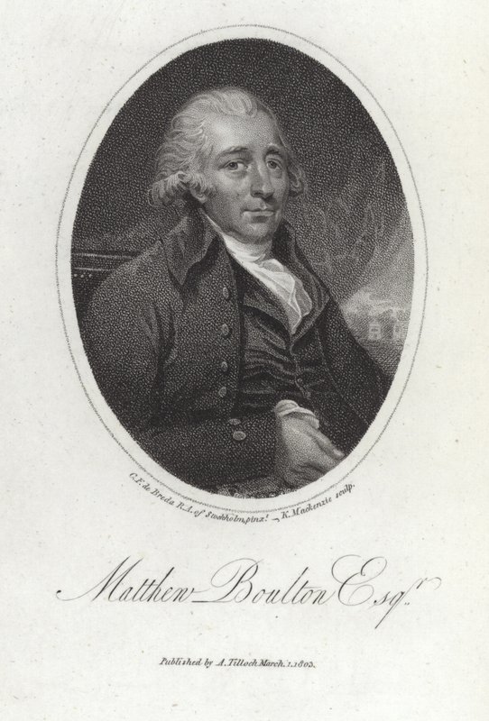 Mateusz Boulton autorstwa Carl Frederik van Breda