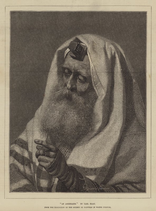 Askenazim autorstwa Carl Haag