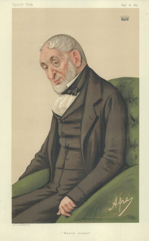 Barion Lionel Nathan de Rothschild autorstwa Carlo Pellegrini