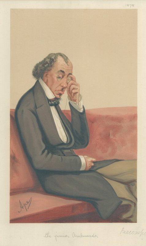 Benjamin Disraeli, hrabia Beaconsfield autorstwa Carlo Pellegrini