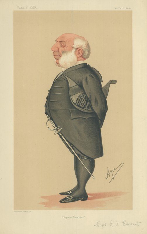 Kapitan Ralph Allen Gossett autorstwa Carlo Pellegrini