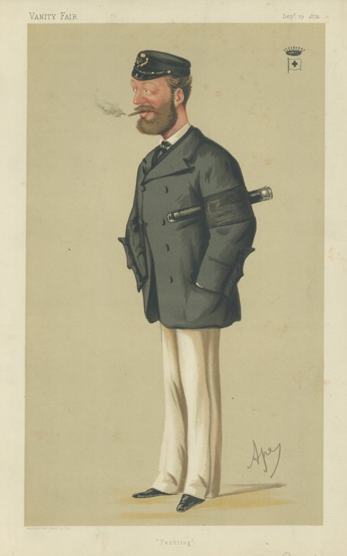 Hrabia Edward Batthyany autorstwa Carlo Pellegrini