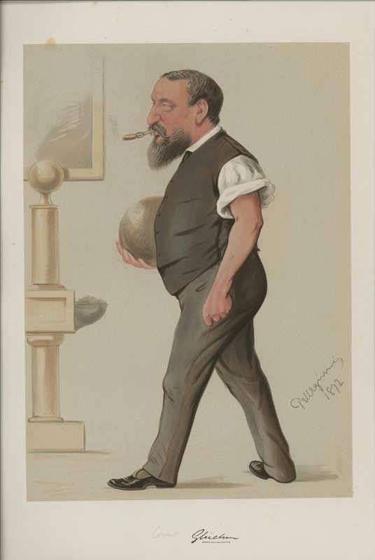 Hrabia Gleichen (książę Wiktor Hohenlohe-Langenburg) autorstwa Carlo Pellegrini