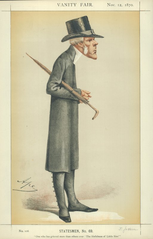 Dr Jackson, Biskup Londynu autorstwa Carlo Pellegrini