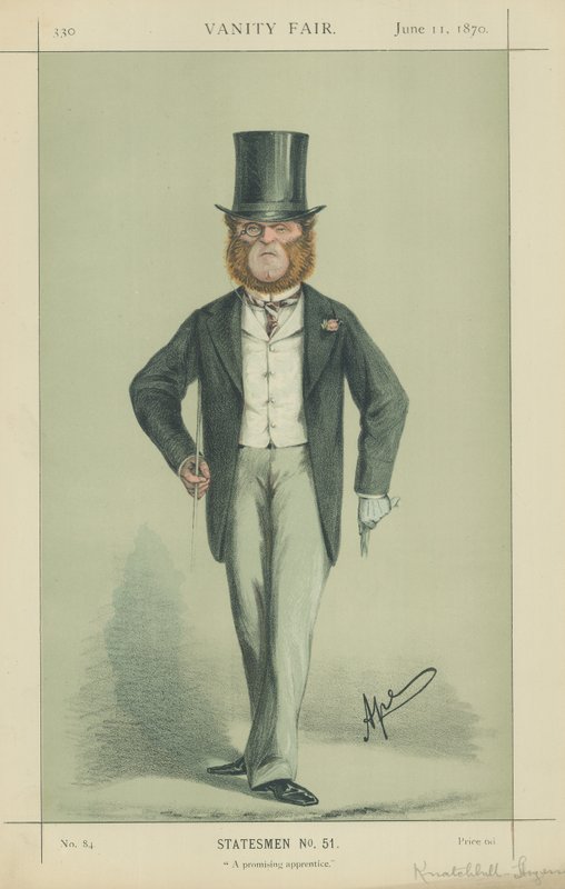 Edward Hugessen Knatchbull-Hugessen, baron Brabourne autorstwa Carlo Pellegrini