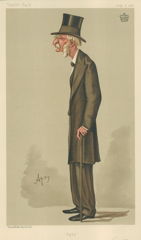 General Viscount Templetown, Upty, 18 sierpnia 1888, komiks Vanity Fair autorstwa Carlo Pellegrini