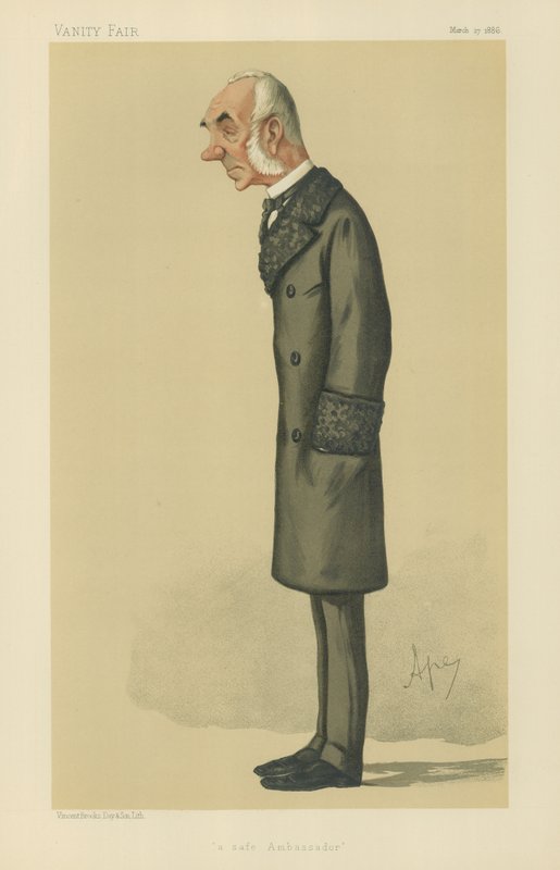 Jego Ekscelencja Wielce Szanowny Sir Edward Thornton autorstwa Carlo Pellegrini