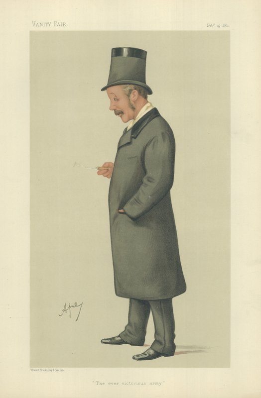 Podpułkownik Charles George Gordon autorstwa Carlo Pellegrini