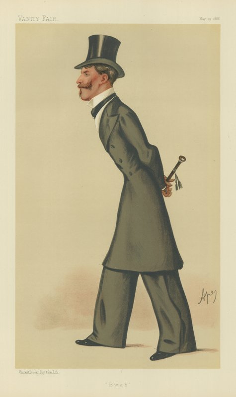 Podpułkownik John Palmer Brabazon autorstwa Carlo Pellegrini