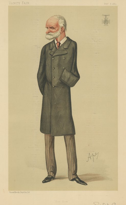 Generał porucznik Sir Samuel James Browne autorstwa Carlo Pellegrini