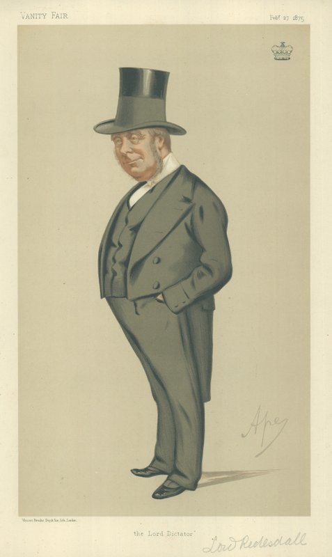 Lord (Freeman-Mitford) Redesdale autorstwa Carlo Pellegrini
