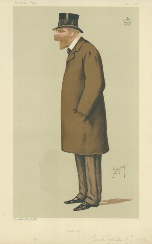 Lord Egerton of Tatton autorstwa Carlo Pellegrini