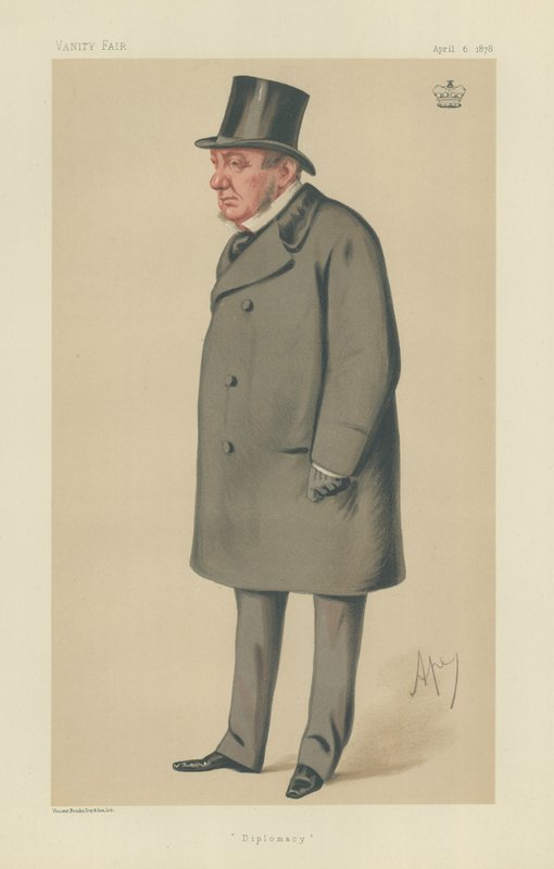 Lord Lyons (kolor lito) autorstwa Carlo Pellegrini
