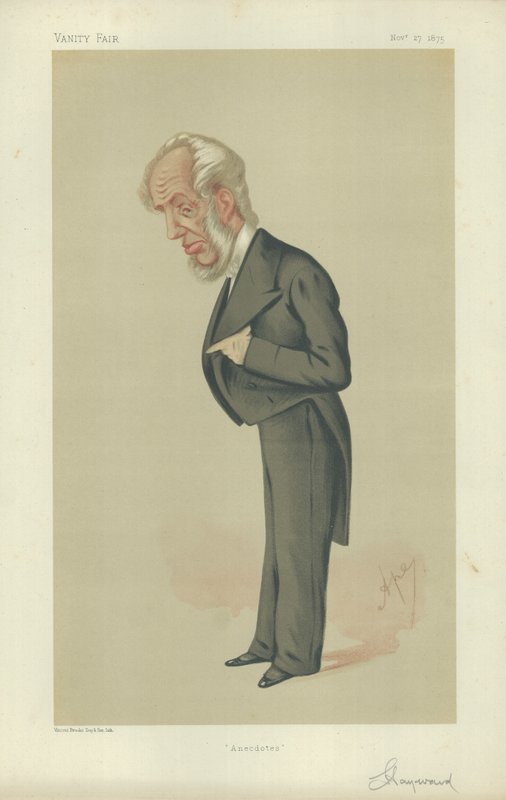 Pan Abraham Hayward autorstwa Carlo Pellegrini