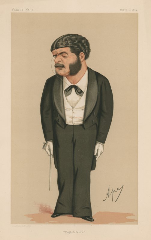 pan Arthur Sullivan autorstwa Carlo Pellegrini