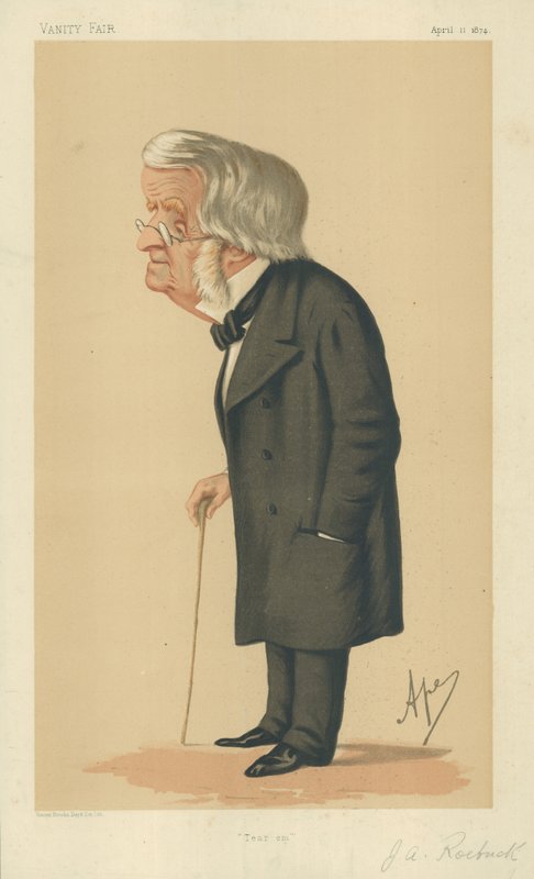Pan John Arthur Roebuck autorstwa Carlo Pellegrini