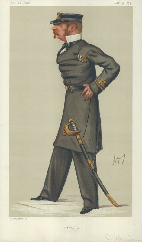 Sir Allen Young, Alleno, 15 grudnia 1877, komiks Vanity Fair autorstwa Carlo Pellegrini