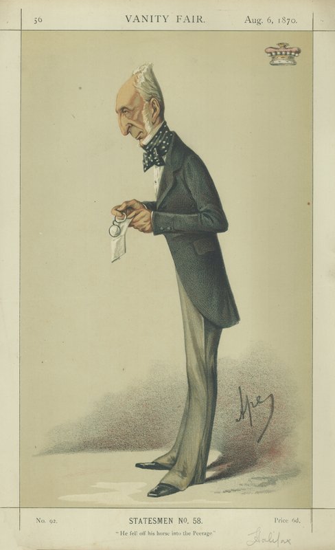 Sir Charles Wood, Lord Halifax autorstwa Carlo Pellegrini