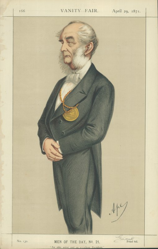 Sir Francis Grant autorstwa Carlo Pellegrini