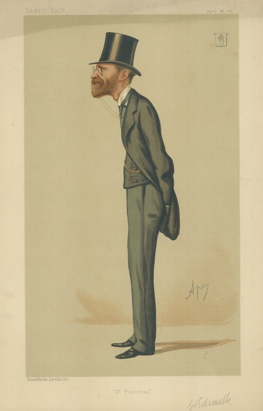 Sir Julian Goldsmid autorstwa Carlo Pellegrini