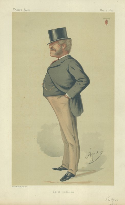 Sir Massey Lopes autorstwa Carlo Pellegrini