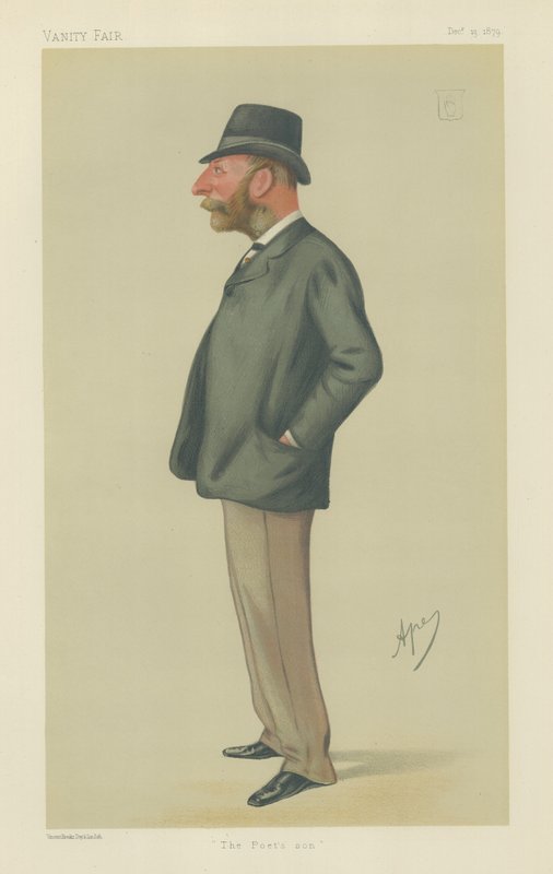 Sir Percy Florence Shelley autorstwa Carlo Pellegrini