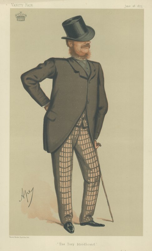 Hrabia Abergavenny autorstwa Carlo Pellegrini