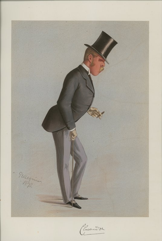 The Earl of Clarendon autorstwa Carlo Pellegrini