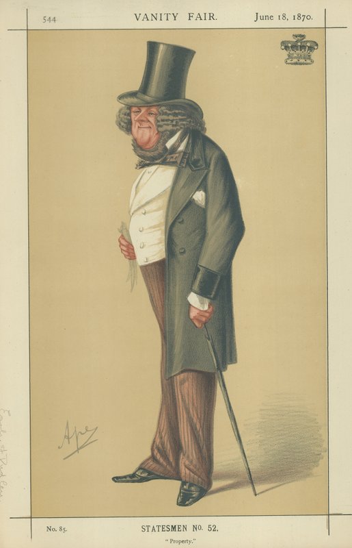Hrabia Dudley autorstwa Carlo Pellegrini