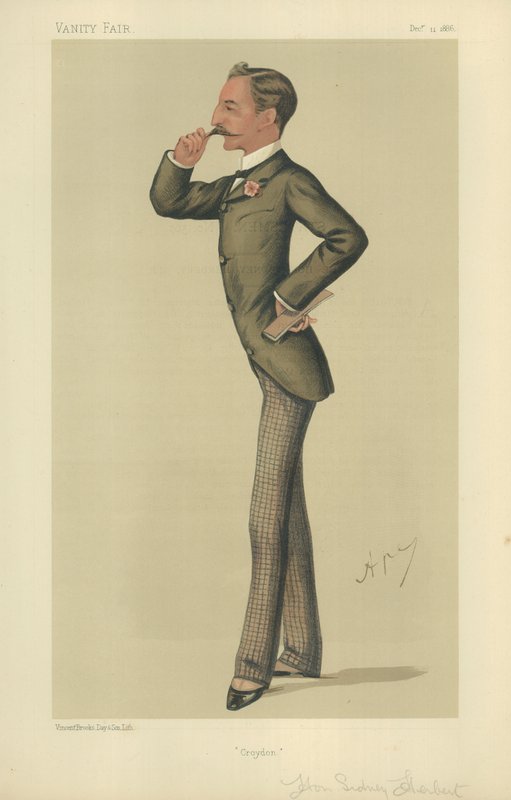 Sidney Herbert autorstwa Carlo Pellegrini