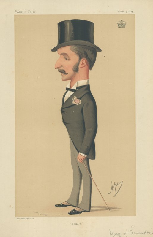 Markiz Lansdowne autorstwa Carlo Pellegrini
