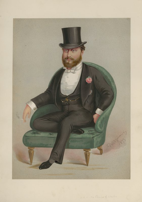 Książę Walii autorstwa Carlo Pellegrini