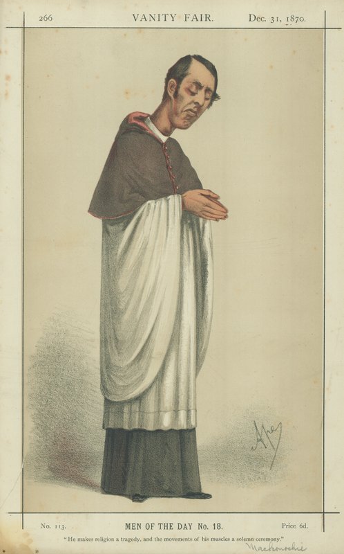 Ks. A H Mackonochie autorstwa Carlo Pellegrini