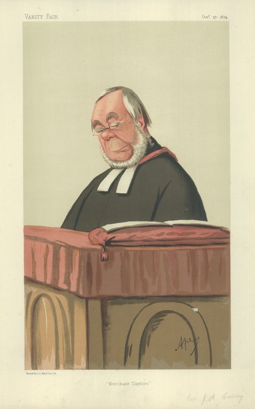 Wielebny James Augustus Hessey autorstwa Carlo Pellegrini