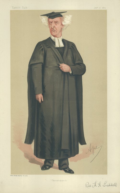 Bardzo Wielebny Henry George Liddell autorstwa Carlo Pellegrini