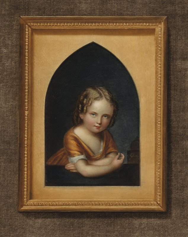 Portret dziecka autorstwa Caroline Sattler Tridon