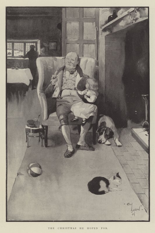 Święta, na które liczył autorstwa Cecil Charles Windsor Aldin