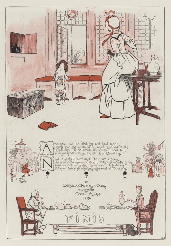 Laird OCockren kolor lito autorstwa Cecil Charles Windsor Aldin