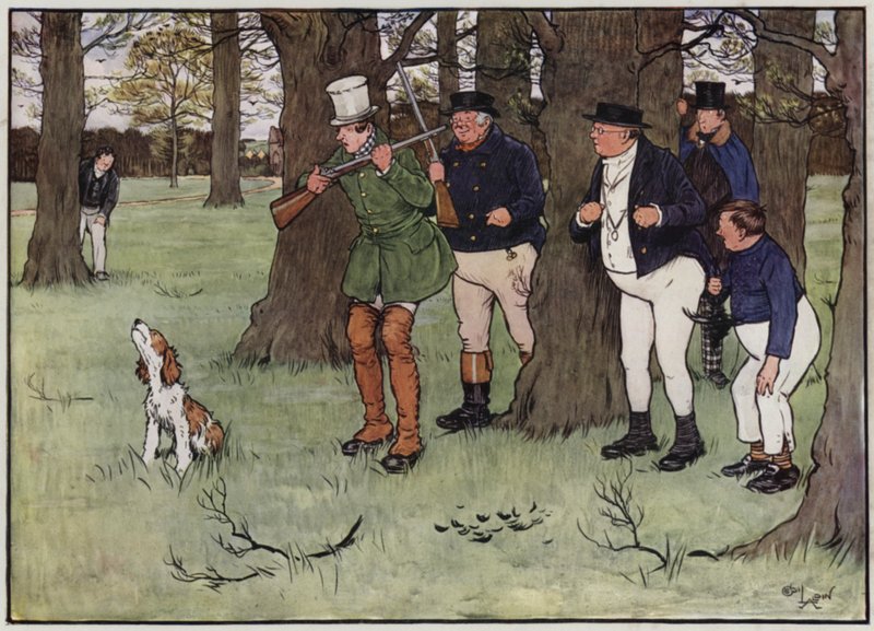 Ilustracja do The Pickwick Papers autorstwa Cecila Aldin autorstwa Cecil Charles Windsor Aldin