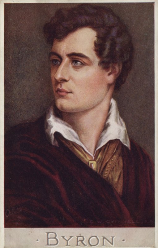 Lord Byron (1788-1824), poeta angielski autorstwa Cecil Watson Quinnell